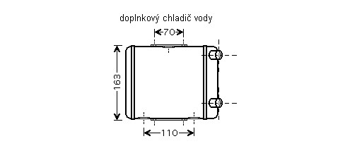 Chladič vodný 10.075