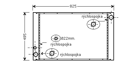Chladič vodný 10.187