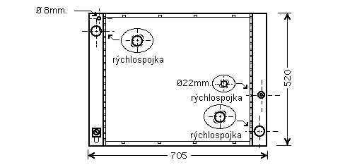 Chladič vodný 12.067