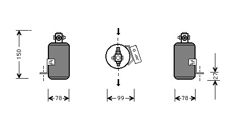 AC - dehydrátor/vysúšač 13.805