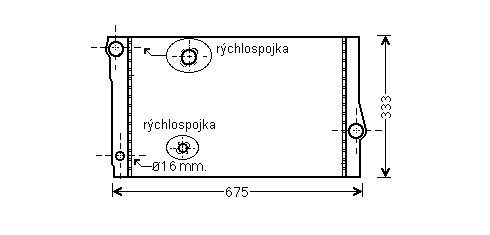 Chladič vodný 15.053