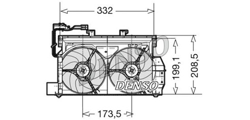 Ventilátor chladenia 16.442