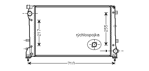 Chladič vodný 18.137