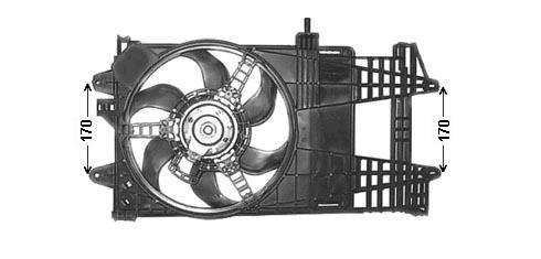 Ventilátor chladenia 18.411