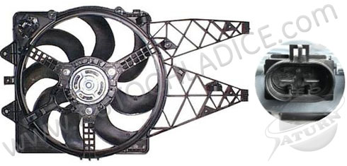 Ventilátor chladenia 18.436