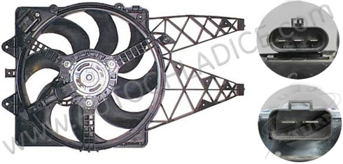 Ventilátor chladenia 18.437