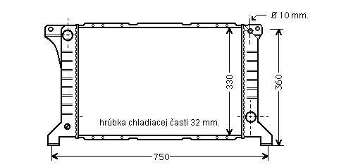 Chladič vodný 19.105.1