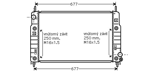 Chladič vodný 19.130.1
