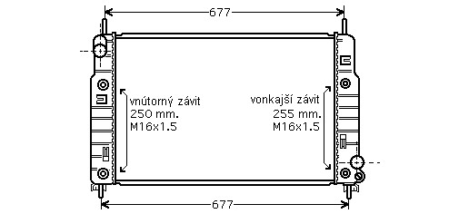 Chladič vodný 19.132