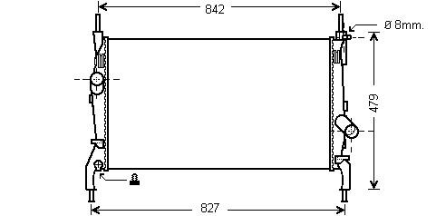 Chladič vodný 19.149