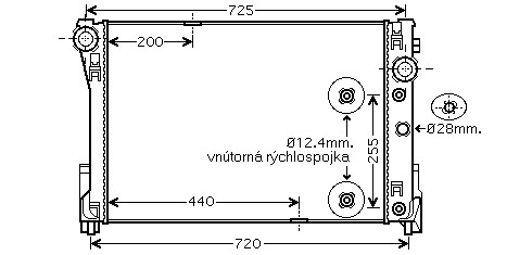 Chladič vodný 24.110