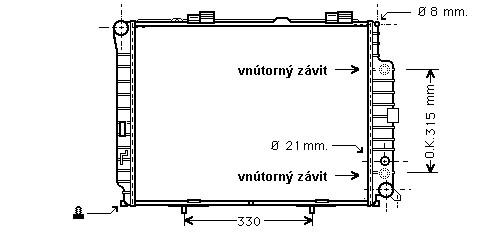 Chladič vodný 24.173.1