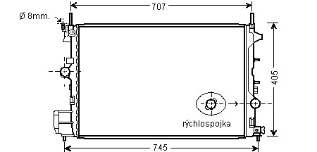 Chladič vodný 27.104