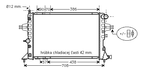 Chladič vodný 27.105