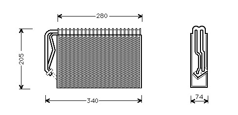 AC - výparník 27.801