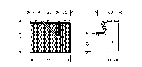 AC - výparník 27.803