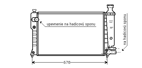 Chladič vodný 28.017