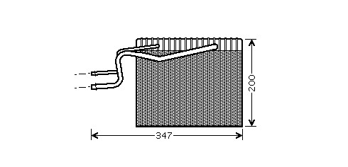 AC - výparník 30.802