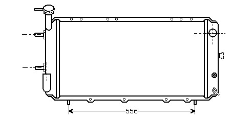 Chladič vodný 36.016