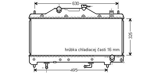 Chladič vodný 37.122.1