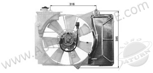 Ventilátor chladenia 37.409