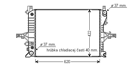 Chladič vodný 38.057.1