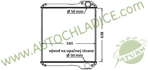 Chladič vodný 51.069