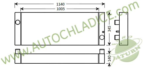 Chladič vodný 51.170