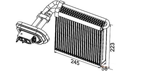 AC - výparník 66.005