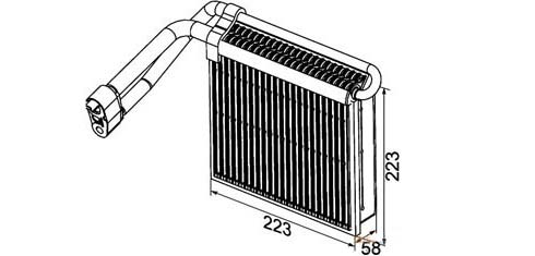 AC - výparník 66.011