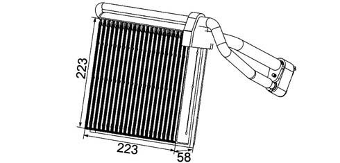 AC - výparník 66.012