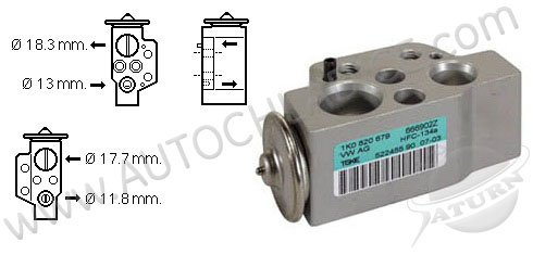 AC - expanzný ventil 70.014