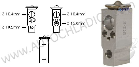 AC - expanzný ventil 70.023