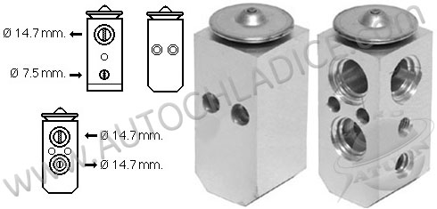 AC - expanzný ventil 70.041