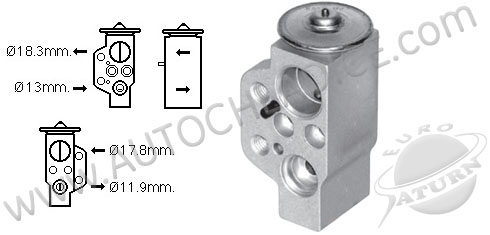 AC - expanzný ventil 70.045