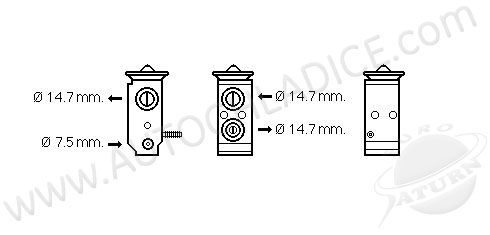 AC - expanzný ventil 70.048