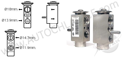 AC - expanzný ventil 70.073