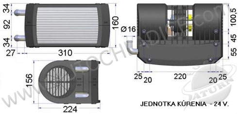 Radiátor kúrenia 74.001