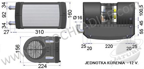 Radiátor kúrenia 74.002