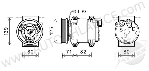 AC - kompresor 80.276.N