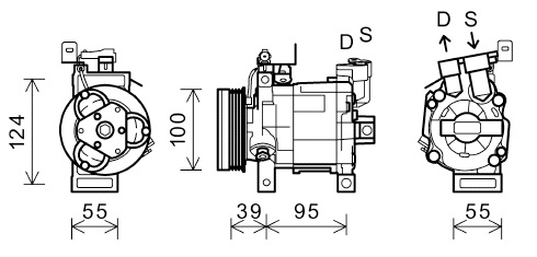 AC - kompresor 80.288.N