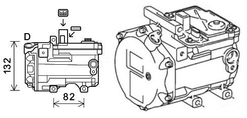 AC - kompresor 80.331