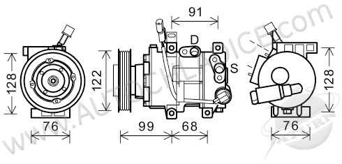 AC - kompresor 80.493.N