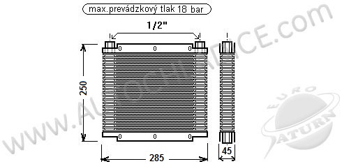 Chladič oleja UO.379