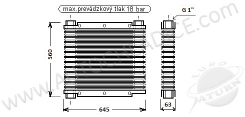 Chladič oleja UO.395